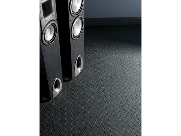 Distinct Designs Rubber Tile – Radial III Design